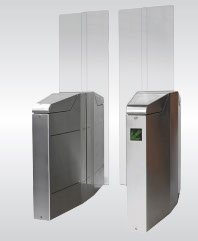 Magnetic Pedestrian High Door Turnstiles