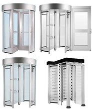 Military Prison Turnstiles Galvanized, Powder Coat, Stainless Steel, Full height, electro-mechanical turnstile 