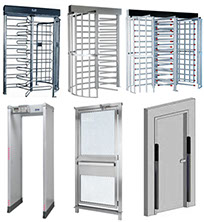 Military Prison Turnstiles Galvanized, Powder Coat, Stainless Steel, Full height, electro-mechanical turnstile 