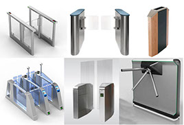 Military Prison Turnstiles Galvanized, Powder Coat, Stainless Steel, Full height, electro-mechanical turnstile 