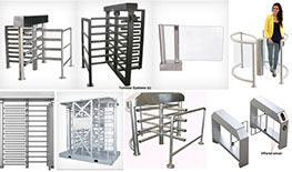 Military Prison Turnstiles Galvanized, Powder Coat, Stainless Steel, Full height, electro-mechanical turnstile 