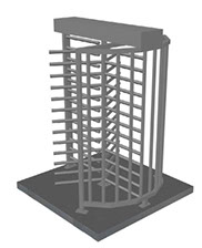 Breathalyzer Turnstile Man Trap 